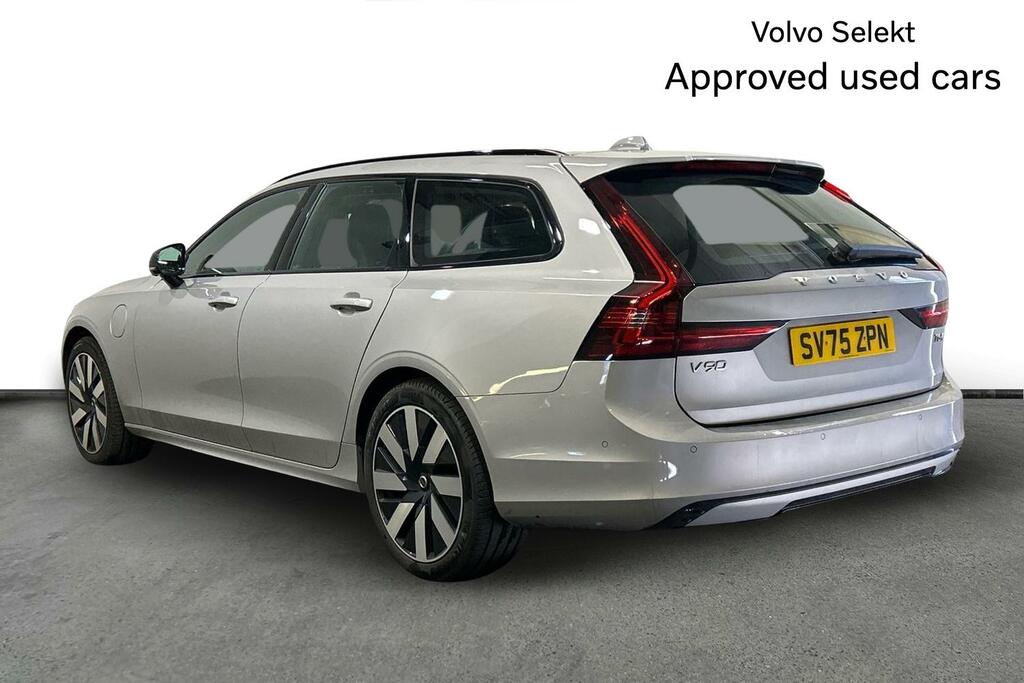 Volvo V90 2.0 T6 350 Phev Plus Dark Awd SV75ZPN Silver #3