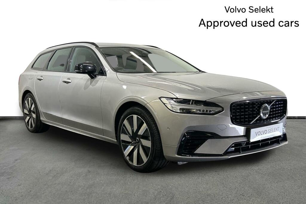 Volvo V90 2.0 T6 350 Phev Plus Dark Awd Silver