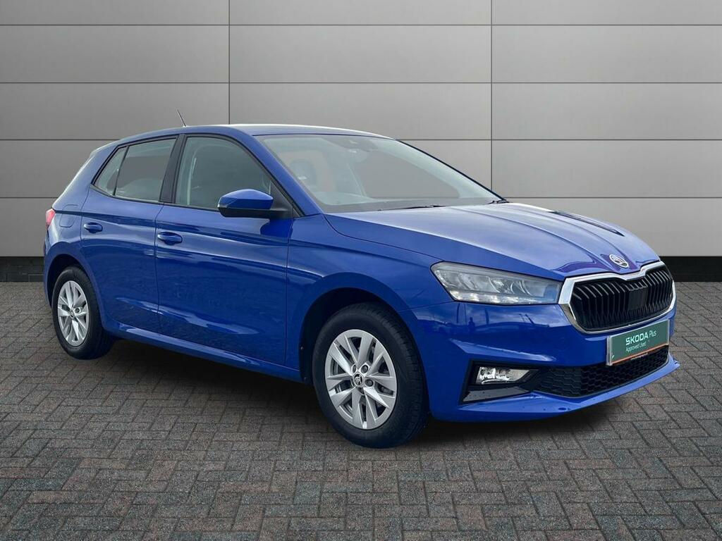 Skoda Fabia 1.0 Tsi 110Ps Se Comfort Dsg Blue