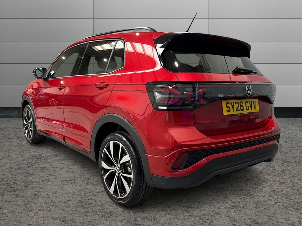 Volkswagen T-Cross 1.0 Tsi Black Edition Dsg SY26GVV Red #3
