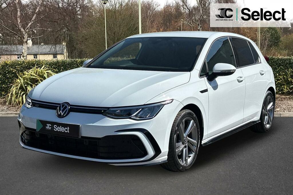 Volkswagen Golf 1.5 Tsi R-line Hatchback Euro 6 SD23FLH White #3