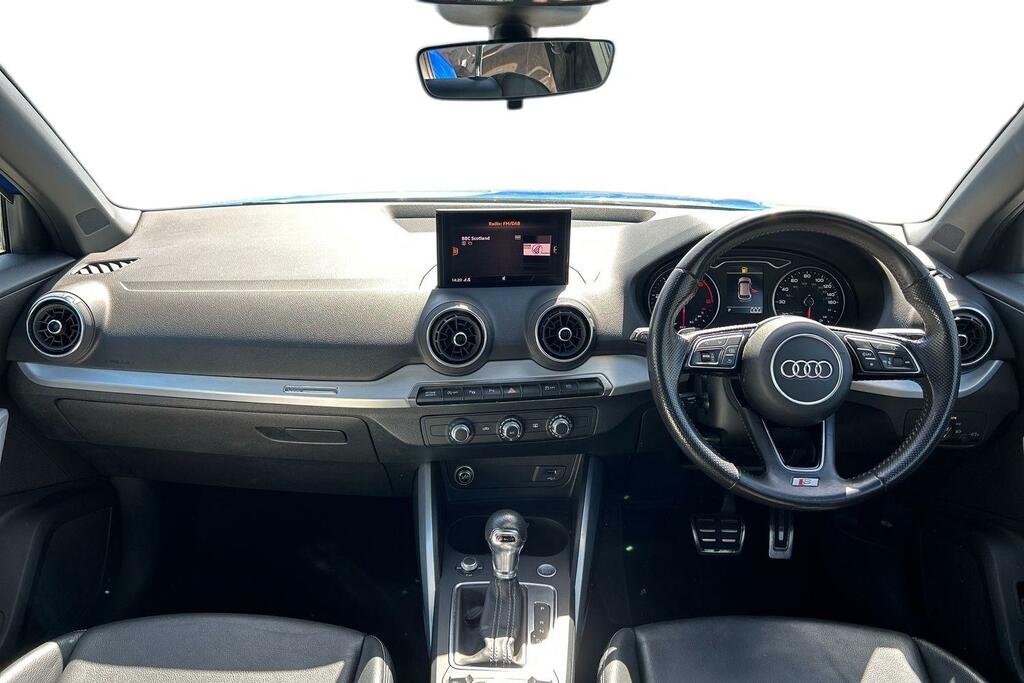 Audi Q2 1.6 Tdi 30 S Line Suv S Tronic Euro 6 SW19KUD Blue #5