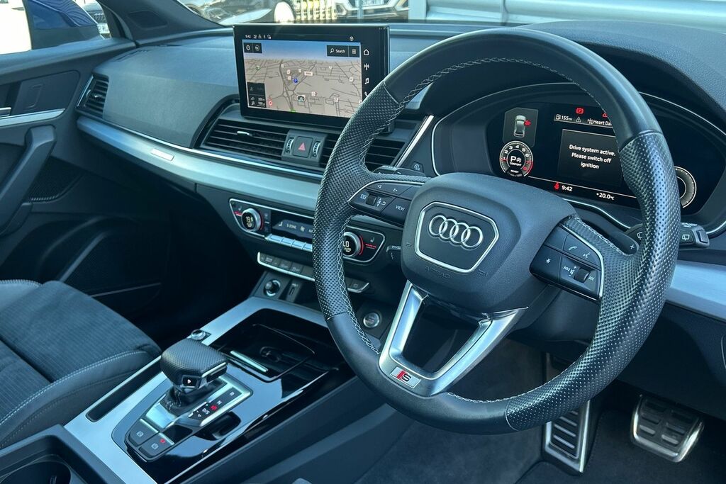 Audi Q5 S Line 45 Tfsi Quattro 265 Ps S Tronic SN22BUK Blue #6