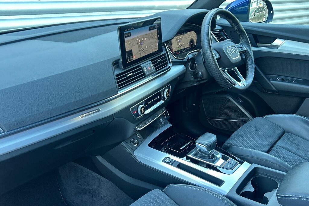 Audi Q5 S Line 45 Tfsi Quattro 265 Ps S Tronic SN22BUK Blue #2