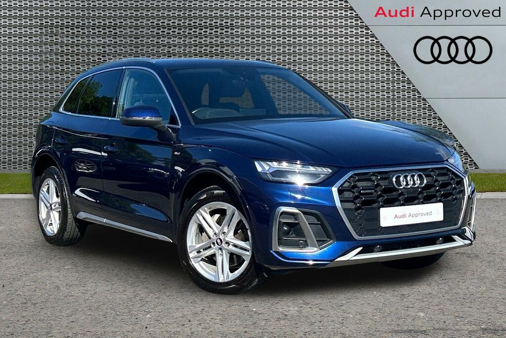 Audi Q5 S Line 45 Tfsi Quattro 265 Ps S Tronic Blue