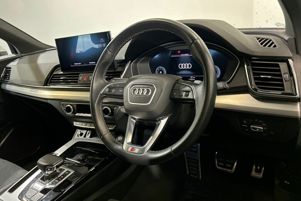 Audi Q5 S Line 40 Tdi Quattro 204 Ps S Tronic SY71TZM White #6