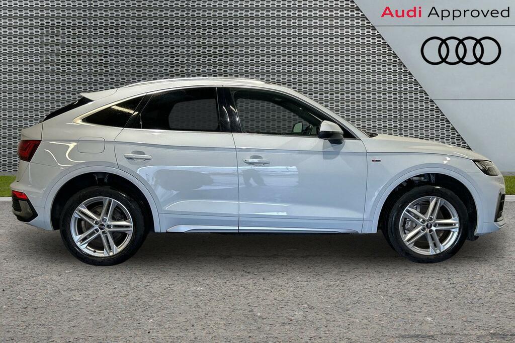 Audi Q5 S Line 40 Tdi Quattro 204 Ps S Tronic SY71TZM White #4