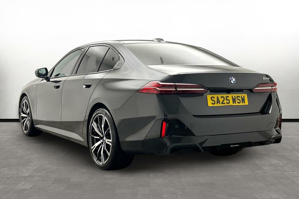 BMW 5 Series 520I M Sport Saloon SA25WSW Grey #2