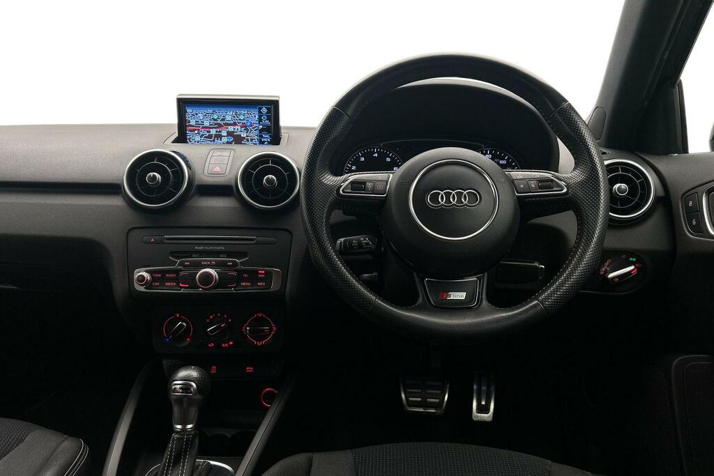 Audi A1 1.4 Tfsi S Line Sportback S Tronic Euro 6 Ss SW18GMZ Black #5