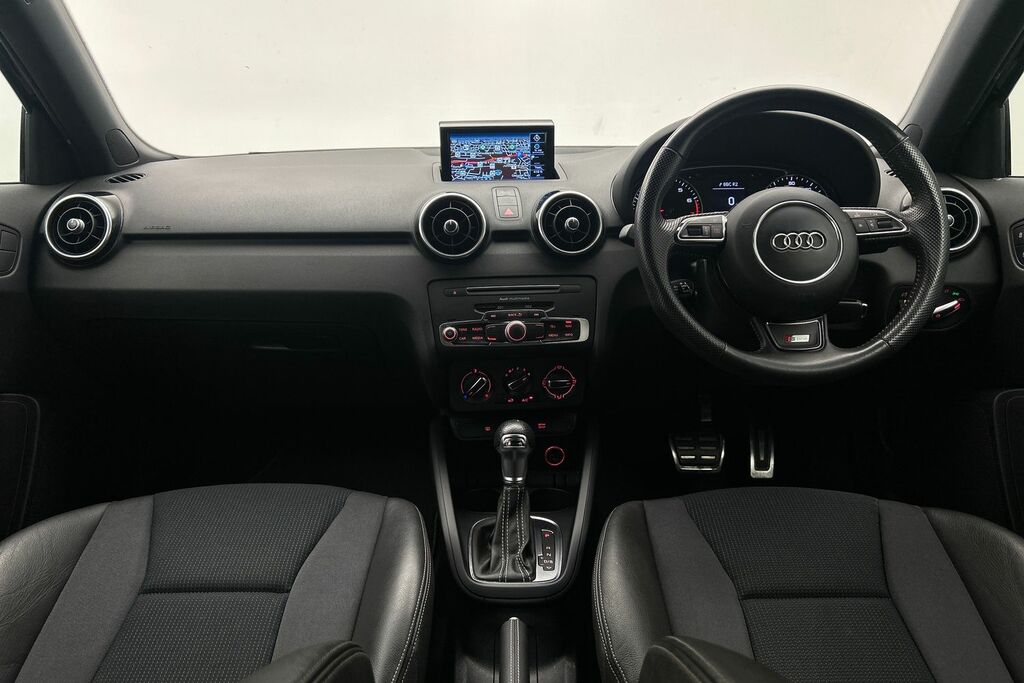 Audi A1 1.4 Tfsi S Line Sportback S Tronic Euro 6 Ss SW18GMZ Black #4