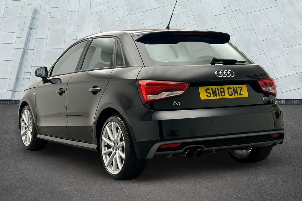 Audi A1 1.4 Tfsi S Line Sportback S Tronic Euro 6 Ss SW18GMZ Black #2
