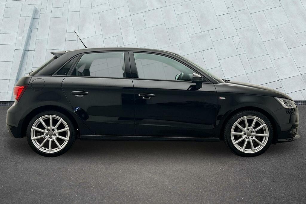 Audi A1 1.4 Tfsi S Line Sportback S Tronic Euro 6 Ss SW18GMZ Black #3