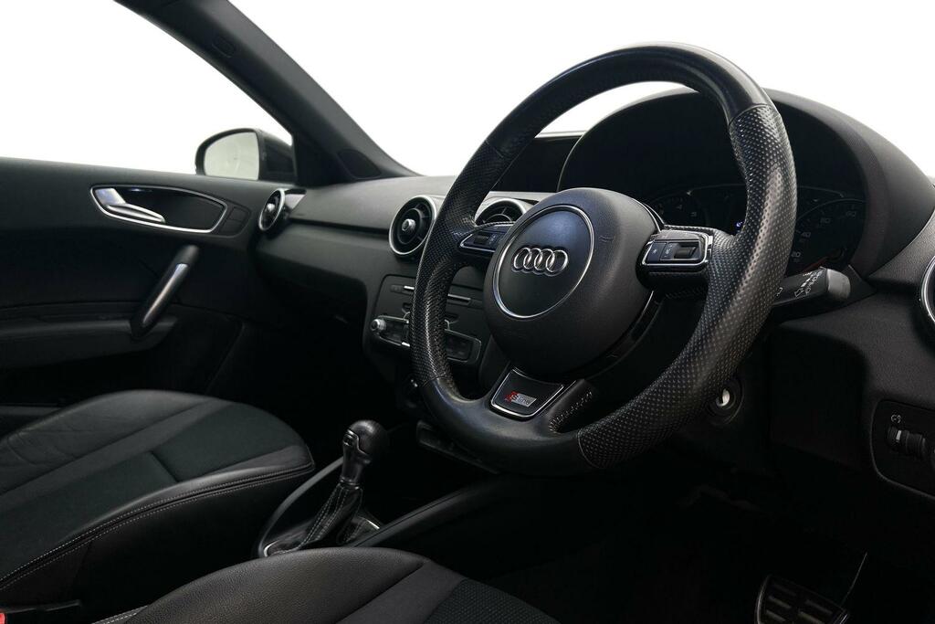 Audi A1 1.4 Tfsi S Line Sportback S Tronic Euro 6 Ss SW18GMZ Black #6