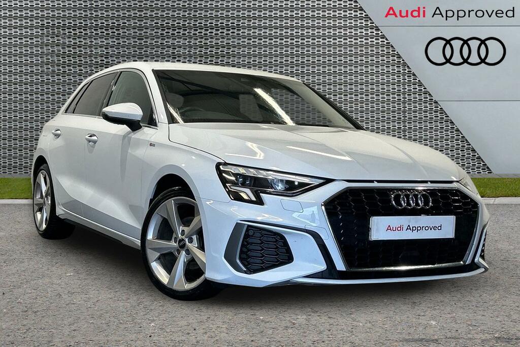 Audi A3 S Line 30 Tfsi 110 Ps S Tronic White