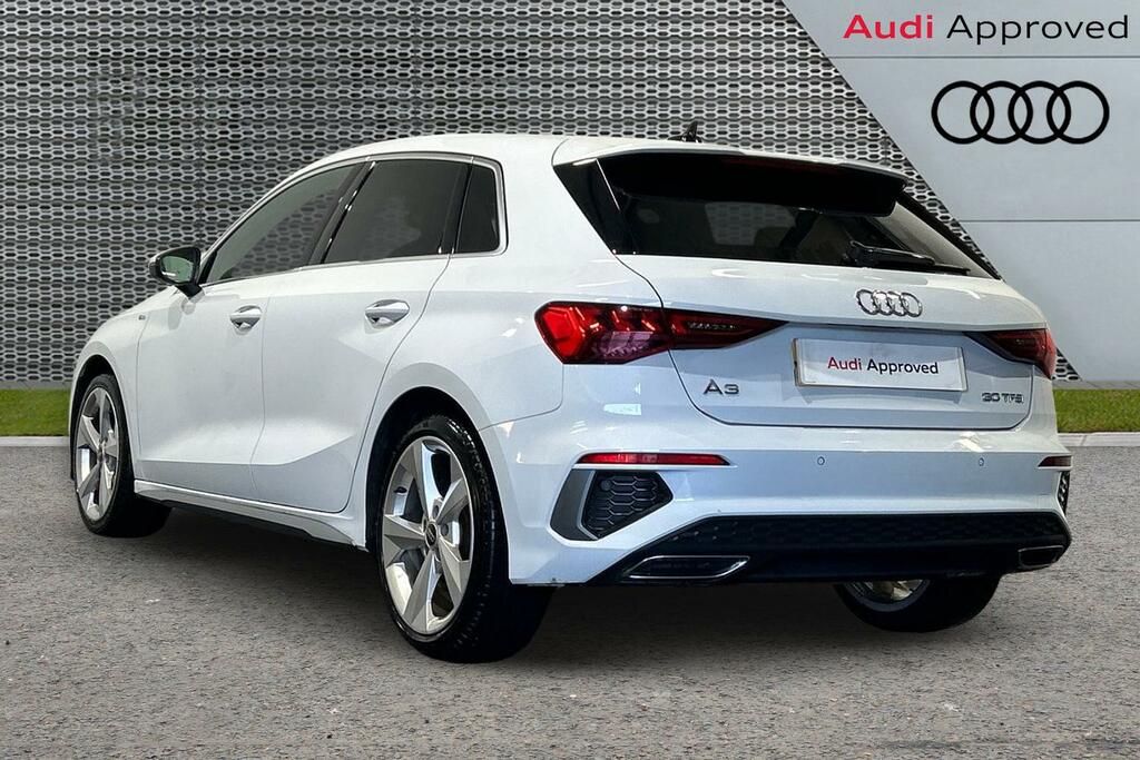Audi A3 S Line 30 Tfsi 110 Ps S Tronic SW24EZA White #3