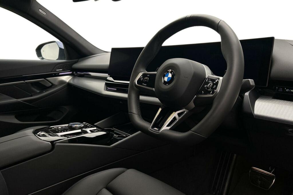 BMW 5 Series 520I M Sport Saloon Blue #6
