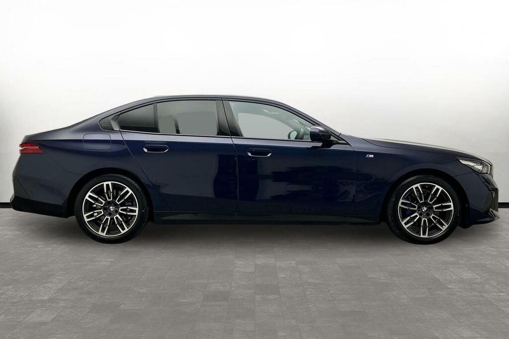 BMW 5 Series 520I M Sport Saloon Blue #3