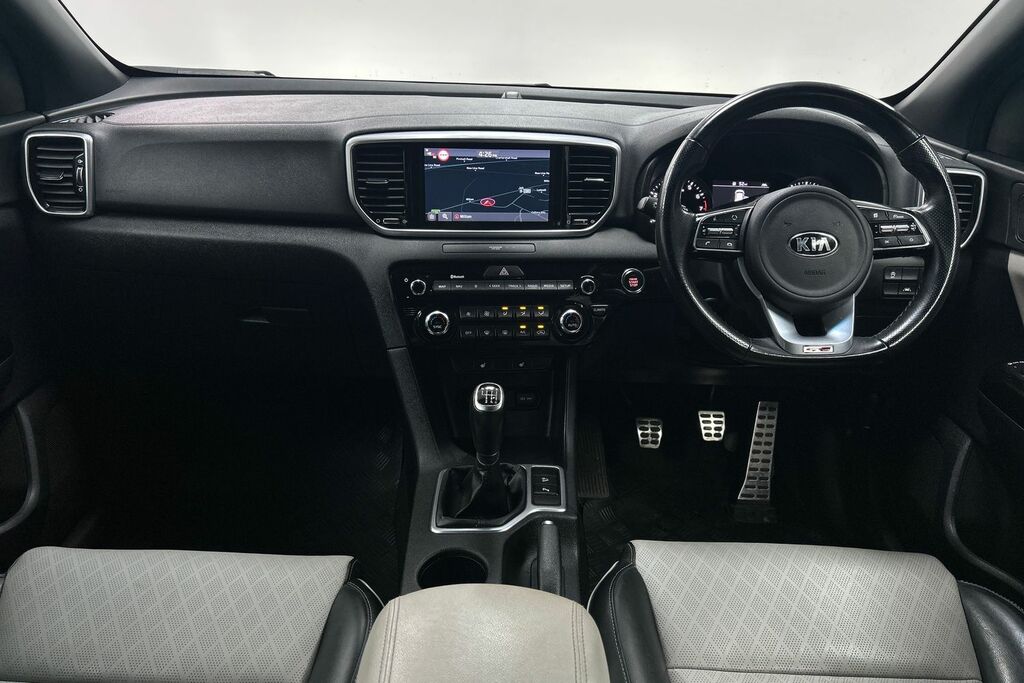 Kia Sportage 1.6 T-gdi Gt-line Euro 6 Ss LG71MYK Silver #5
