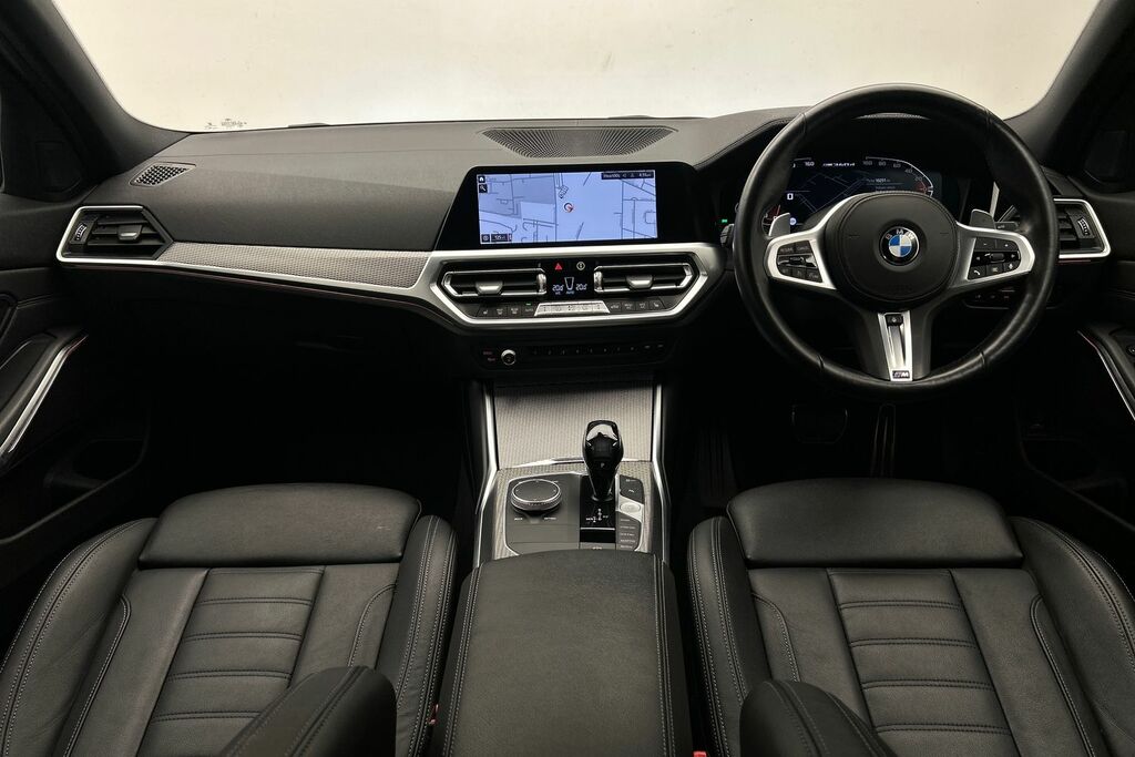 BMW 3 Series M340d Xdrive Saloon Blue #4