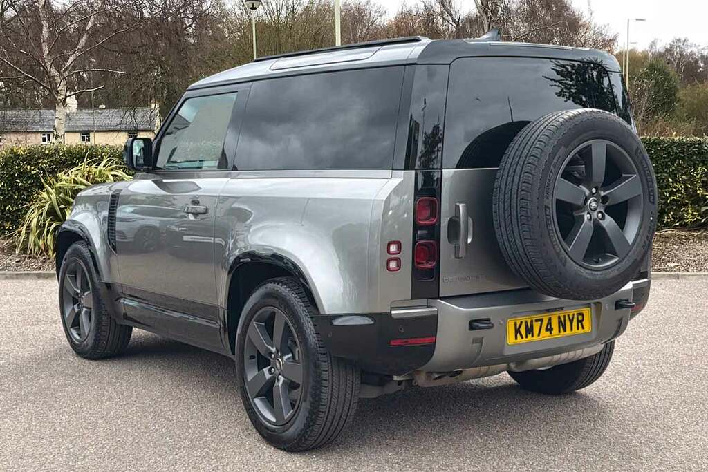 Land Rover Defender 90 D350 X-dynamic Hse KM74NYR Silver #4