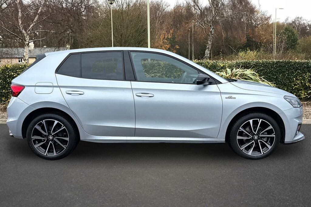 Skoda Fabia 1.0 Tsi 116 Monte Carlo Edition DA25YUU Silver #4