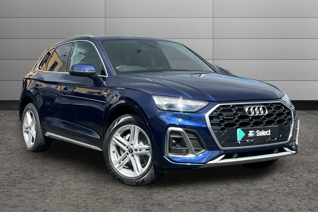 Audi Q5 40 Tdi Quattro S Line S Tronic SW22DSZ Blue