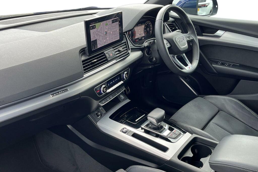 Audi Q5 40 Tdi Quattro S Line S Tronic SW22DSZ Blue #2