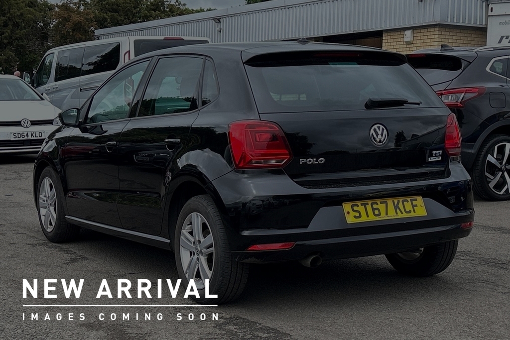Volkswagen Polo 1.2 Tsi Match Edition Euro 6 Ss ST67KCF Black #3