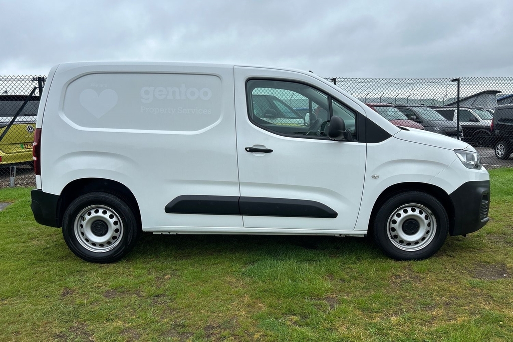 Citroen Berlingo 1.5 Bluehdi 1000Kg Worker 75Ps Start Stop ND70TXJ White #4