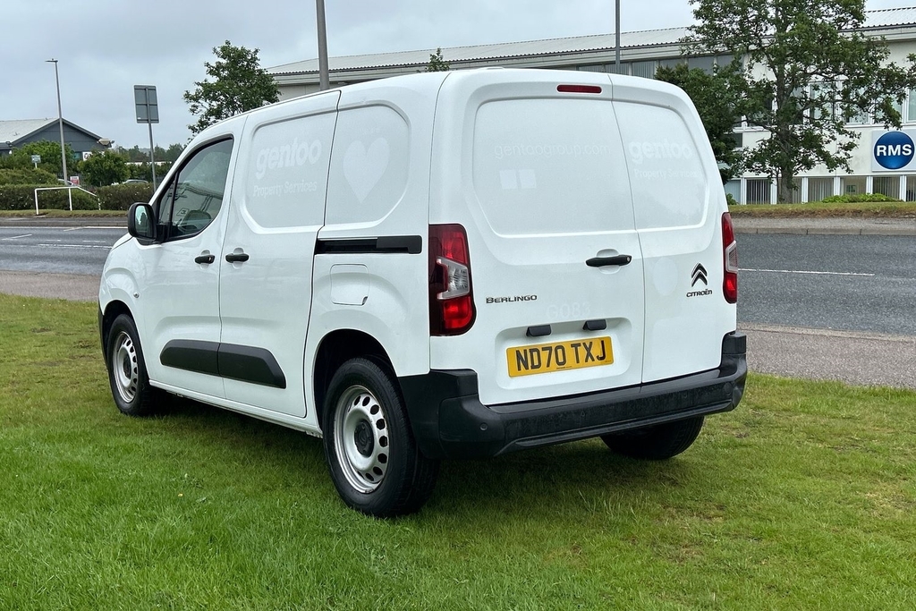 Citroen Berlingo 1.5 Bluehdi 1000Kg Worker 75Ps Start Stop ND70TXJ White #3