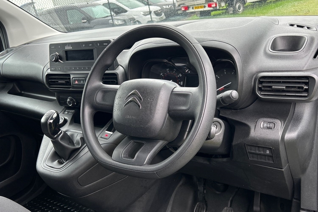 Citroen Berlingo 1.5 Bluehdi 1000Kg Worker 75Ps Start Stop ND70TXJ White #6