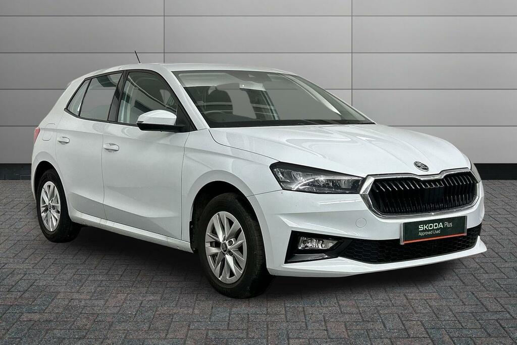 Skoda Fabia 1.0 Tsi Se Edition GL25UDE White #2