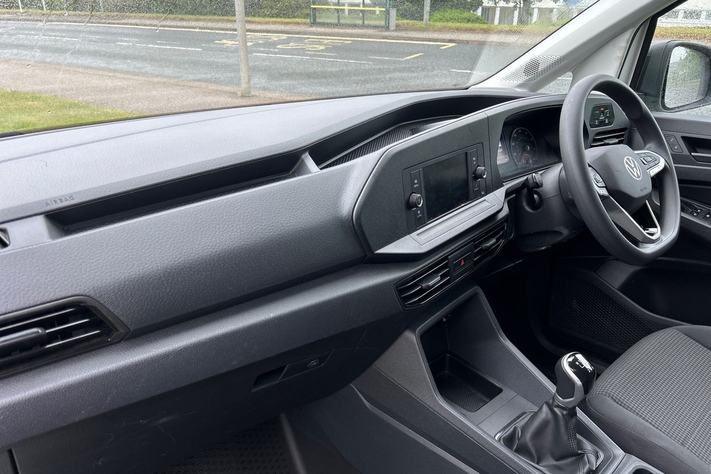 Volkswagen Caddy 2.0 Tdi 102Ps Commerce Van White #2