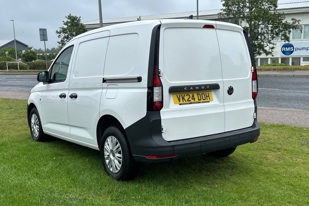 Volkswagen Caddy 2.0 Tdi 102Ps Commerce Van White #3