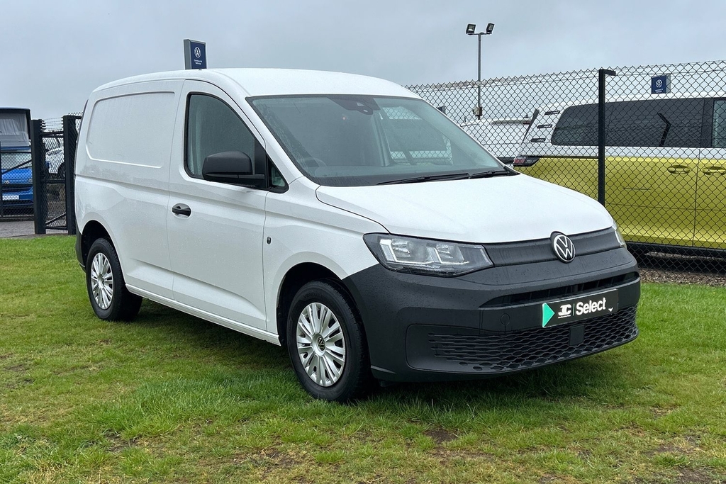 Volkswagen Caddy 2.0 Tdi 102Ps Commerce Van White
