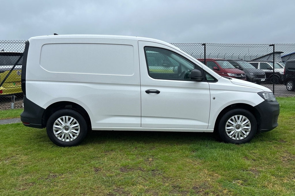 Volkswagen Caddy 2.0 Tdi 102Ps Commerce Van White #4