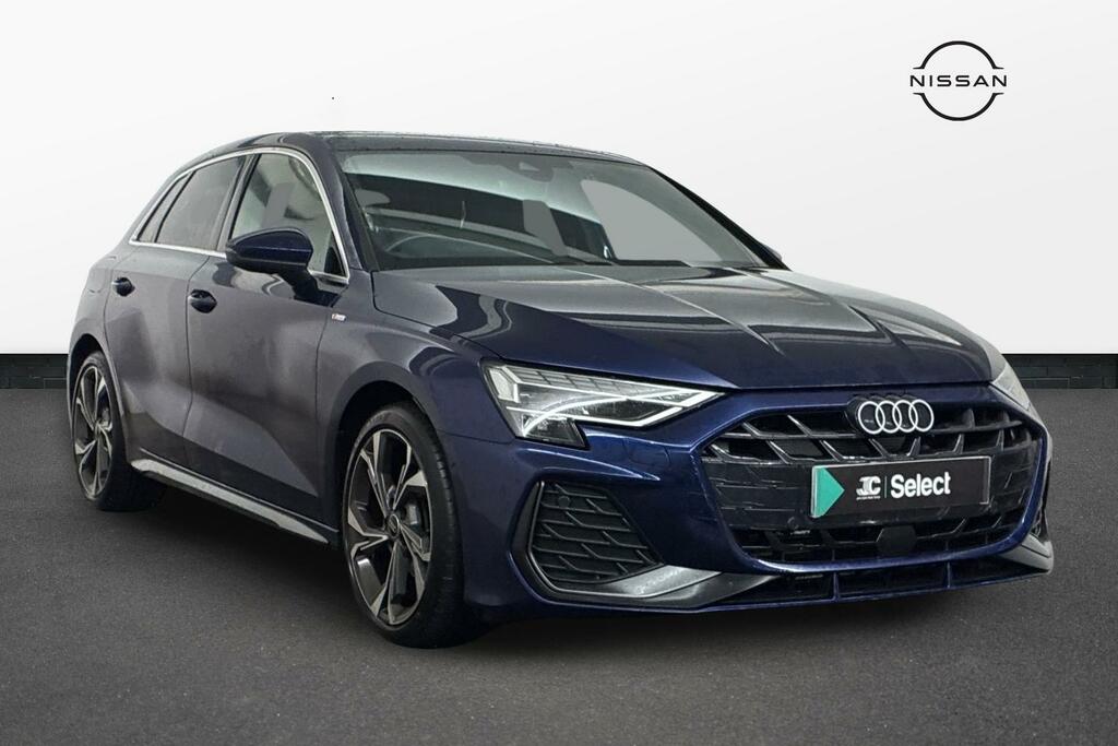 Audi A3 1.5 Tfsi 35 S Line Sportback S Tronic E Blue