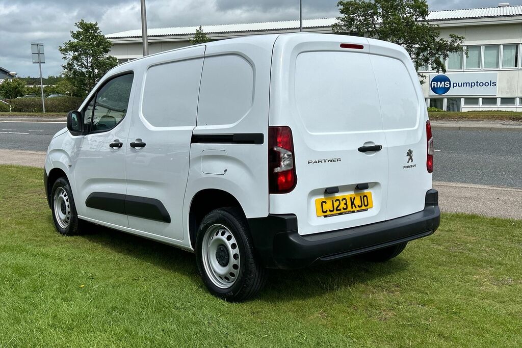 Peugeot Partner 1000 1.5 Bluehdi 100 Professional Premium Van White #3