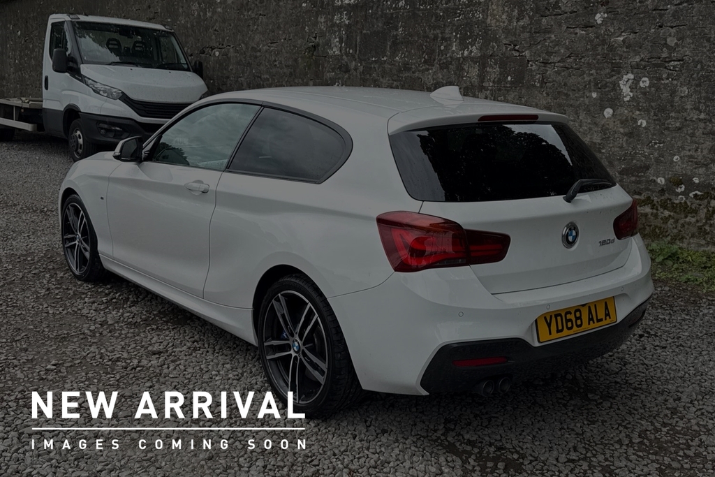 BMW 1 Series 120D M Sport Shadow Edition 3-Door YD68ALA White #3