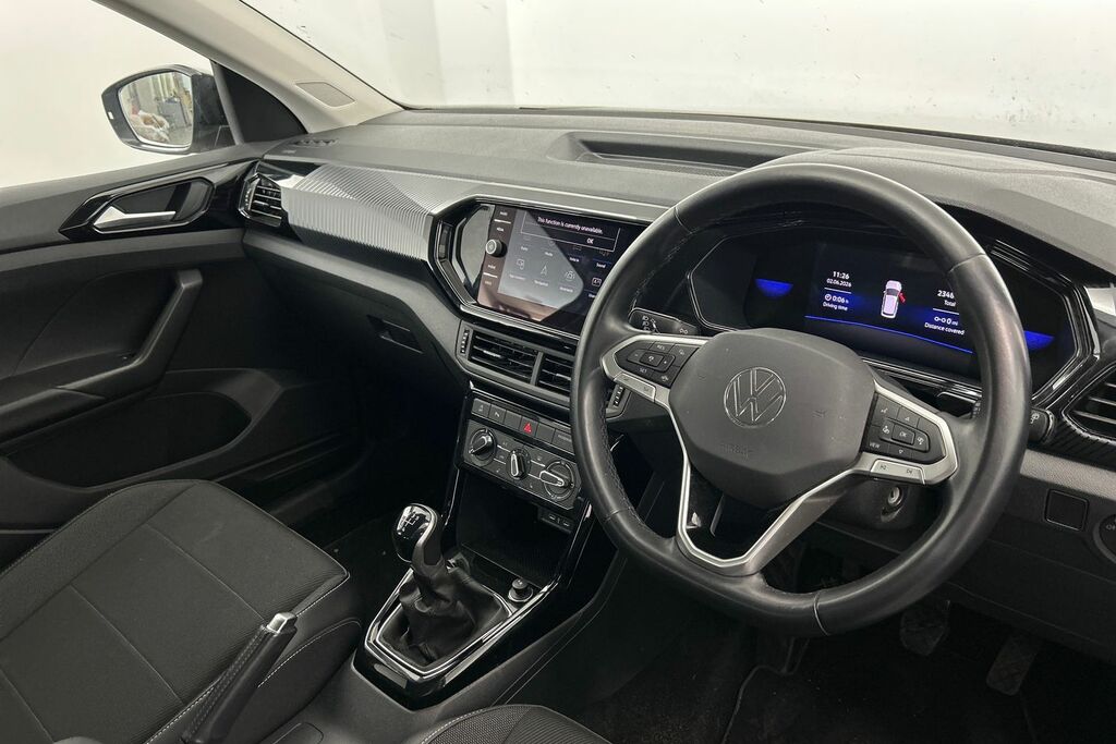 Volkswagen T-Cross 1.0 Tsi Black Edition SW23VYC Grey #6