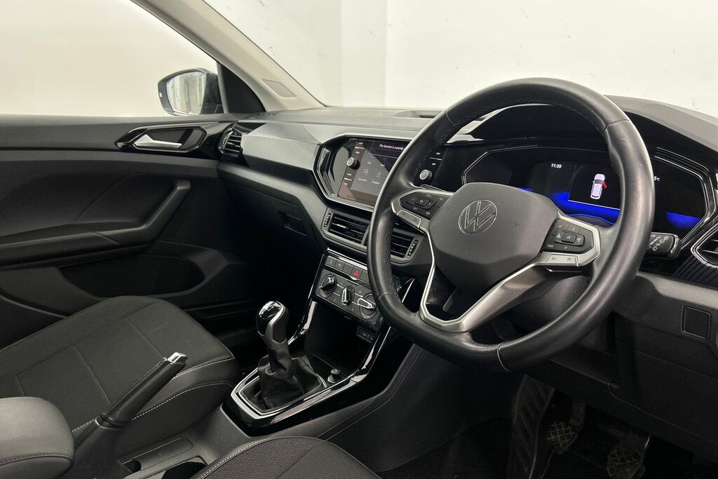 Volkswagen T-Cross 1.0 Tsi 110 Black Edition SW73VGN Grey #6