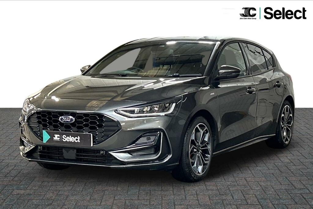 Ford Focus 1.0T Ecoboost Mhev St-line X Edition Euro 6 Ss SY23GXO Grey #3