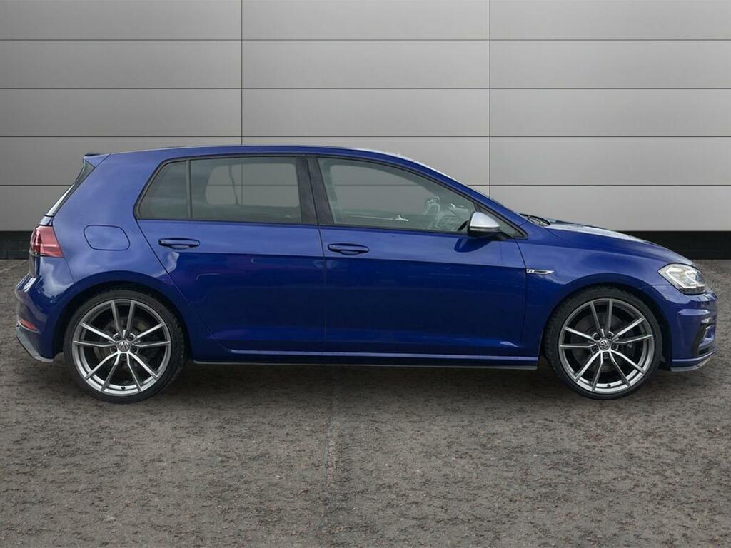 Volkswagen Golf 2.0 Tsi 310 R 4Motion Dsg SX18CBY Blue #4