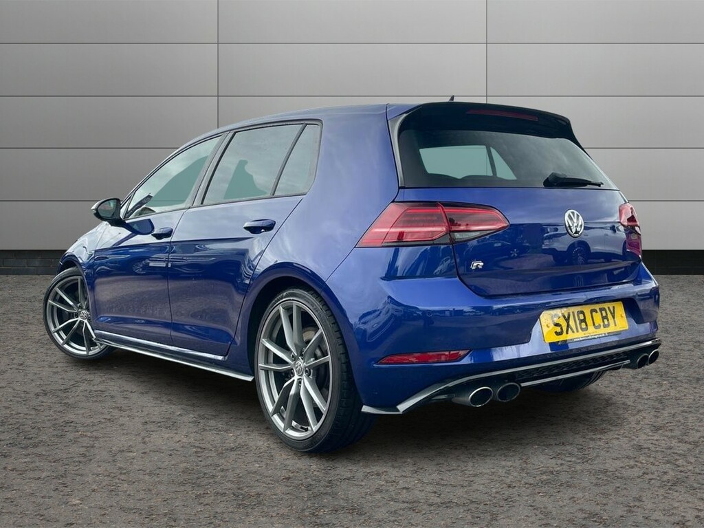 Volkswagen Golf 2.0 Tsi 310 R 4Motion Dsg SX18CBY Blue #3