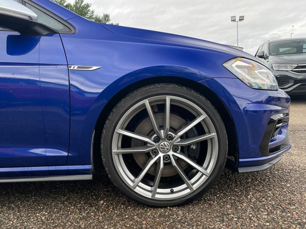 Volkswagen Golf 2.0 Tsi 310 R 4Motion Dsg SX18CBY Blue #5