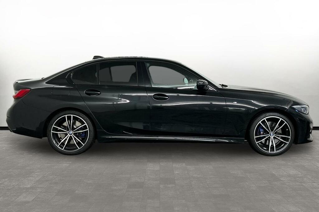 BMW 3 Series 320I Xdrive M Sport Saloon SV21JBB Black #3