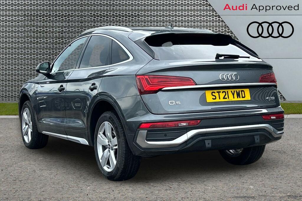 Audi Q5 S Line 40 Tdi Quattro 204 Ps S Tronic ST21YWD Grey #3
