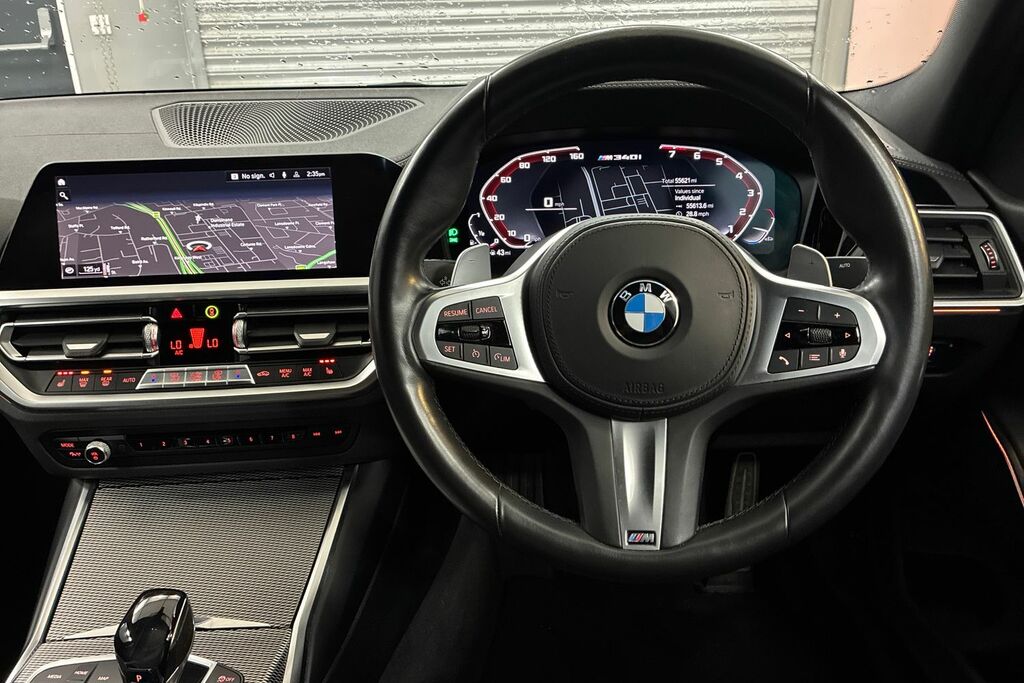 BMW M3 M340i Xdrive White #13