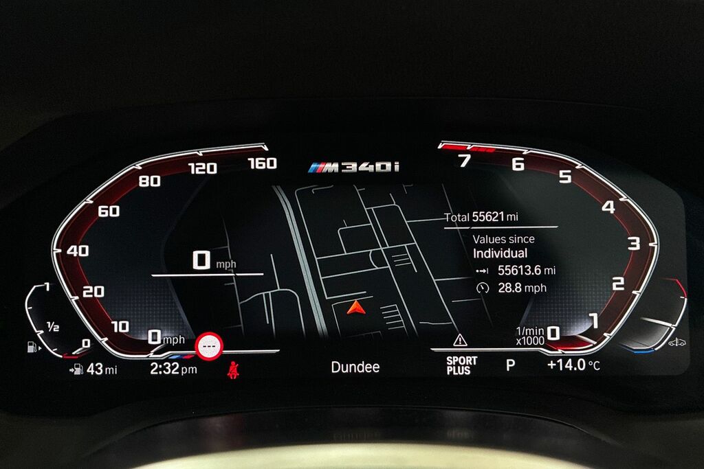 BMW M3 M340i Xdrive White #15