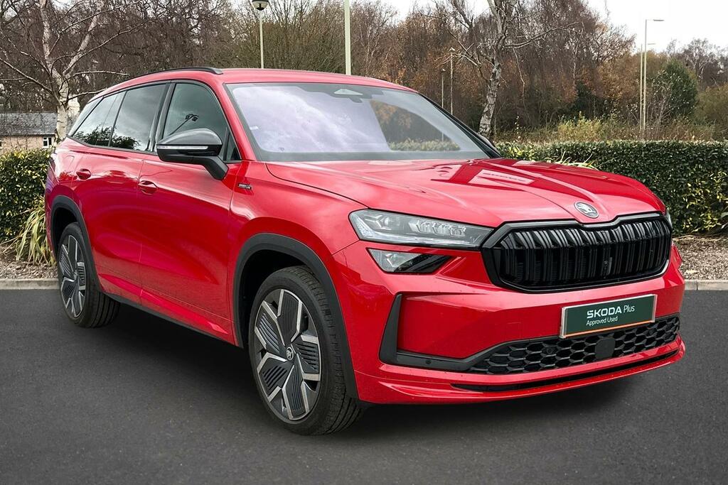 Skoda Kodiaq 1.5 Tsi E-tec Sportline Dsg 7 Seat Red